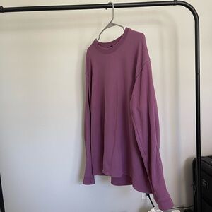 Lululemon Cyber Violet Crewneck Sweatshirt size XXL